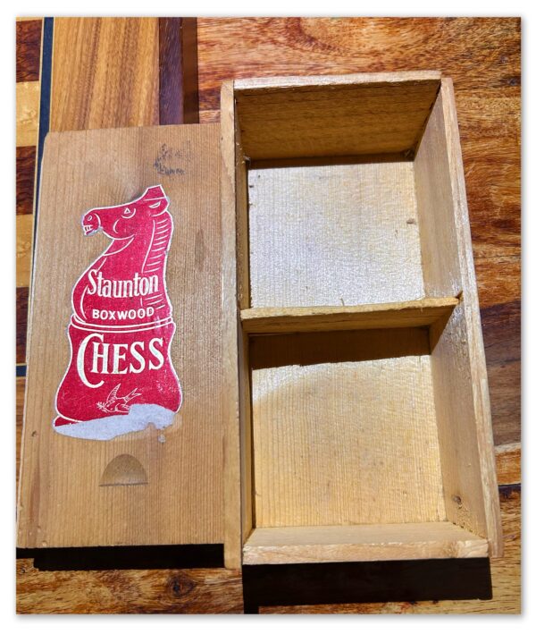 Full Staunton Boxwood Chess Set with Elegant Wooden Board & Original Box - Image 7